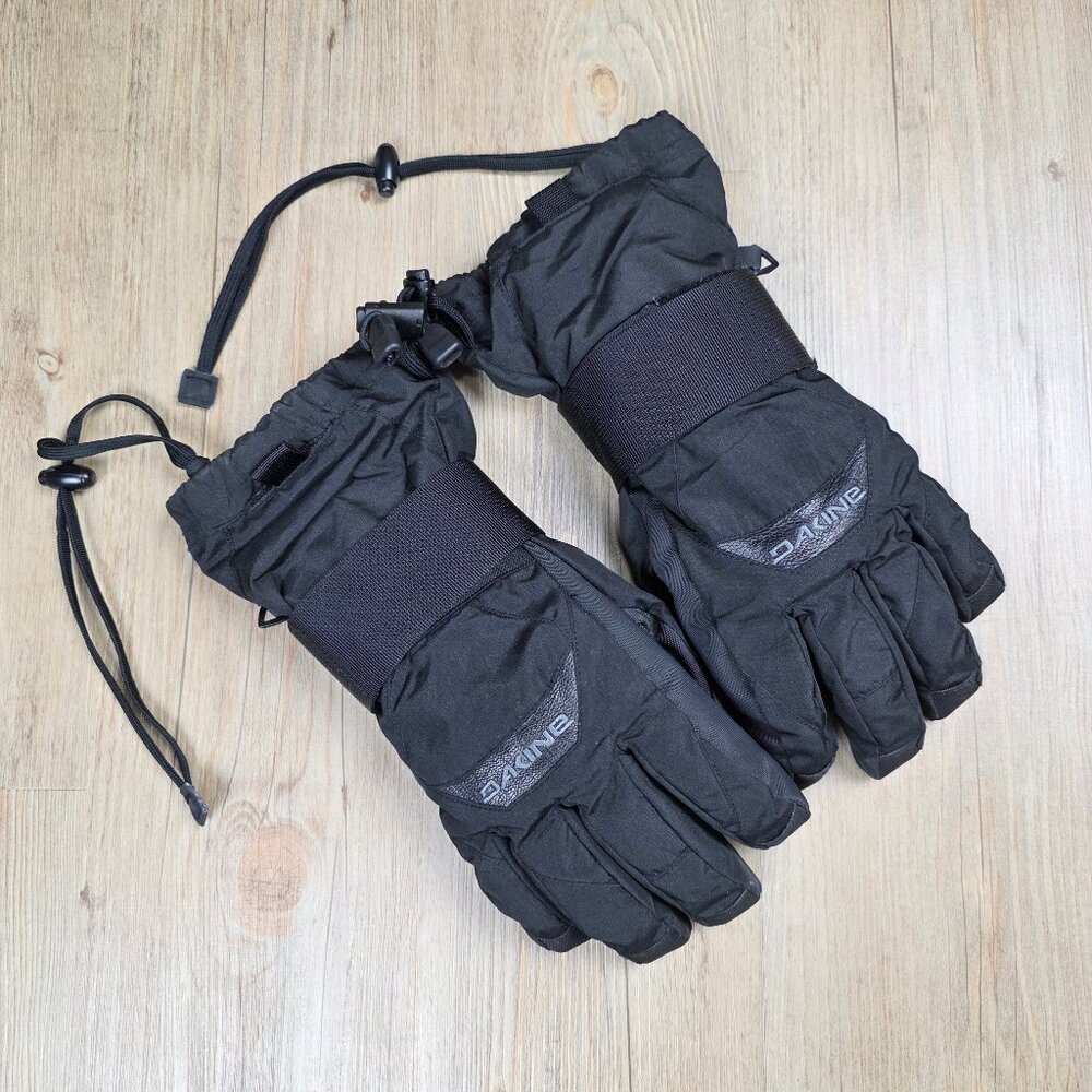 Dakine Men's Wristguard Snow Ski Gloves Black XS 7.5